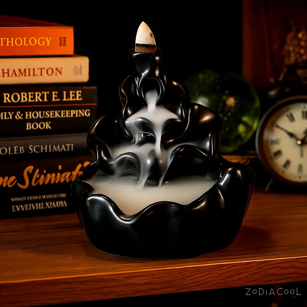 Fântână Trifoi suport aromaterapie pentru conuri parfumate backflow