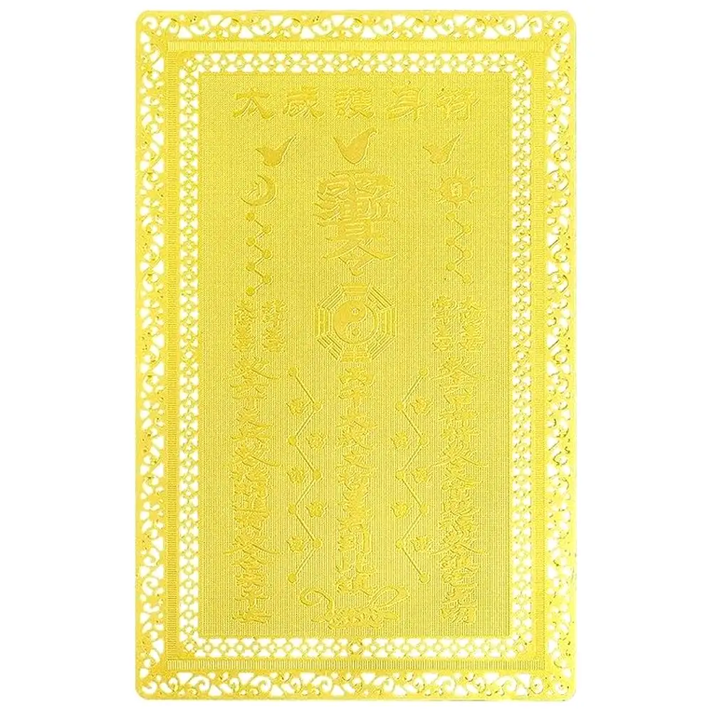 Card metalic Feng Shui cu Tai Sui