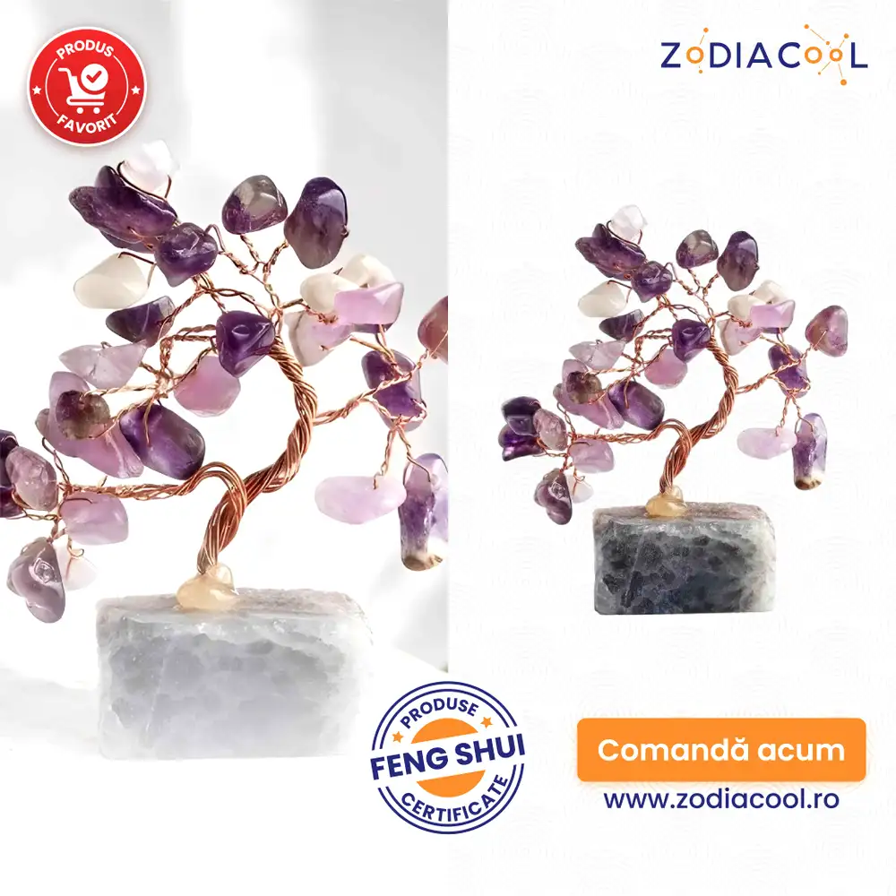 Copac cu cristale de Ametist