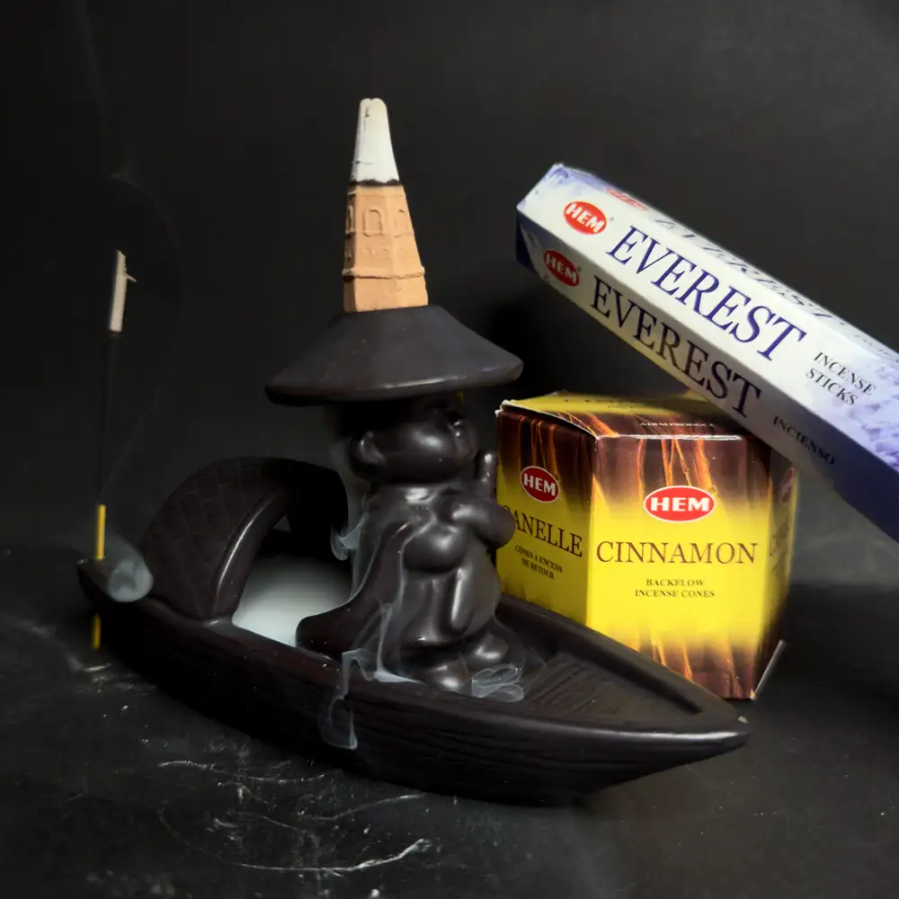 Suport conuri parfumate backflow si betisoare