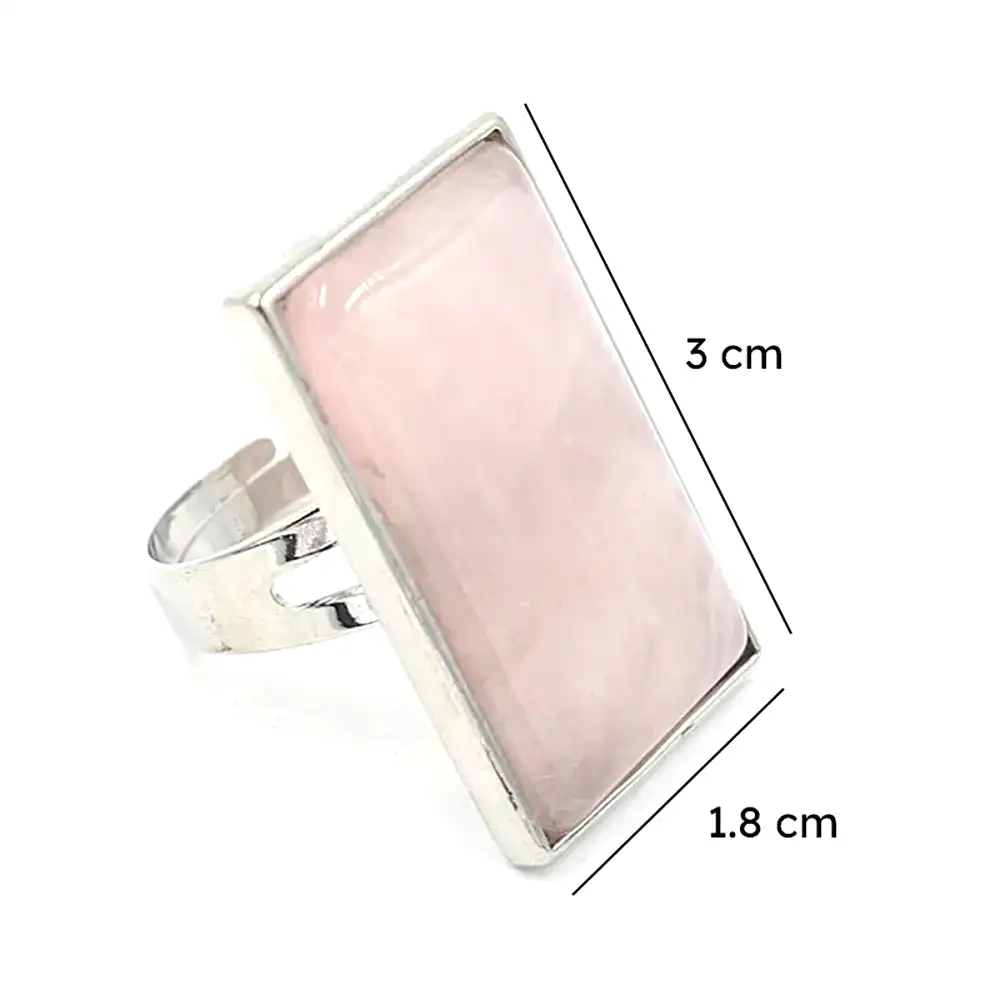 Inel Cuartz Roz