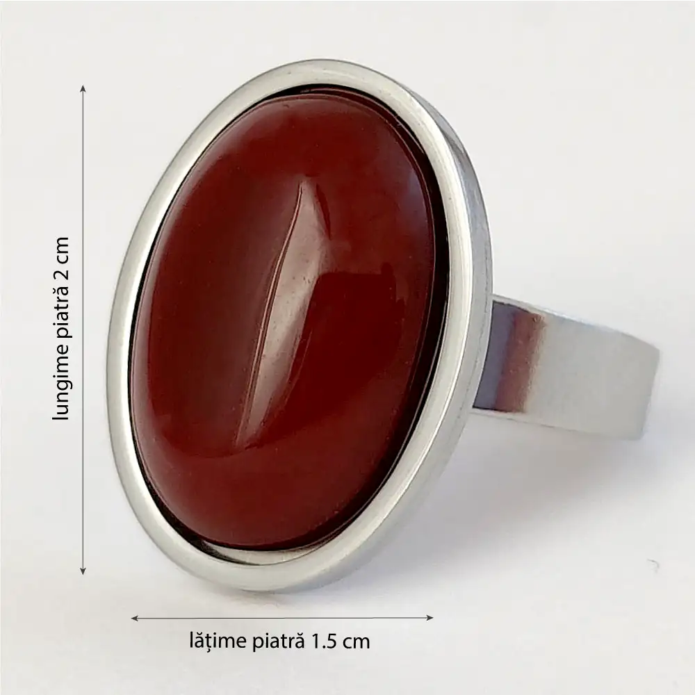 Inel Carneol