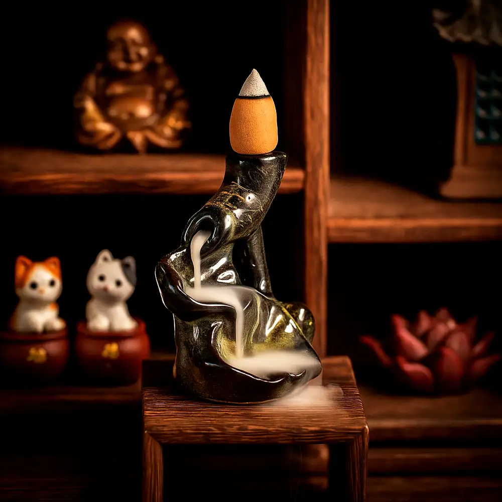 Mini fântână Lotus