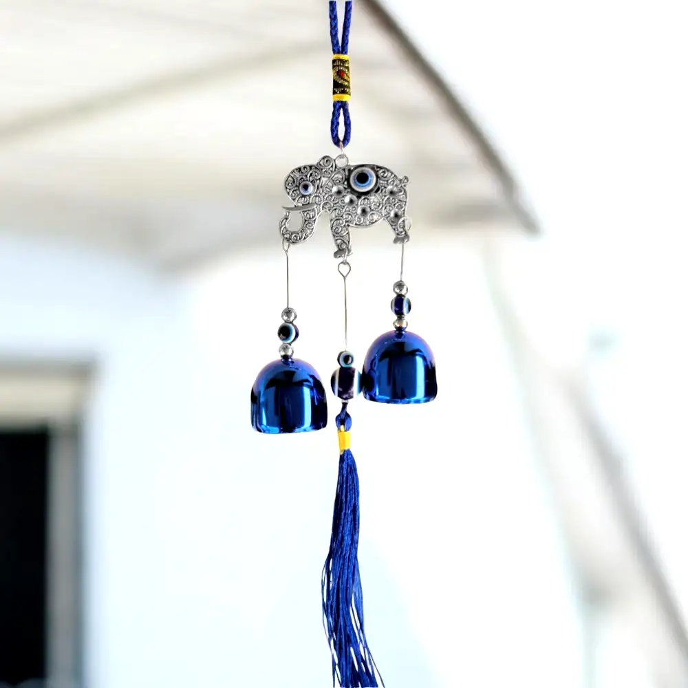 Clopoței de vânt cu elefant și ochiul turcesc