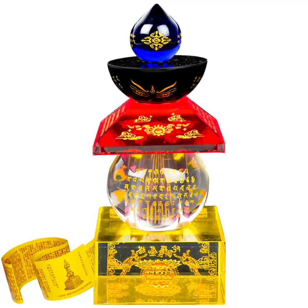 Pagoda feng shui cristal 5 elemente