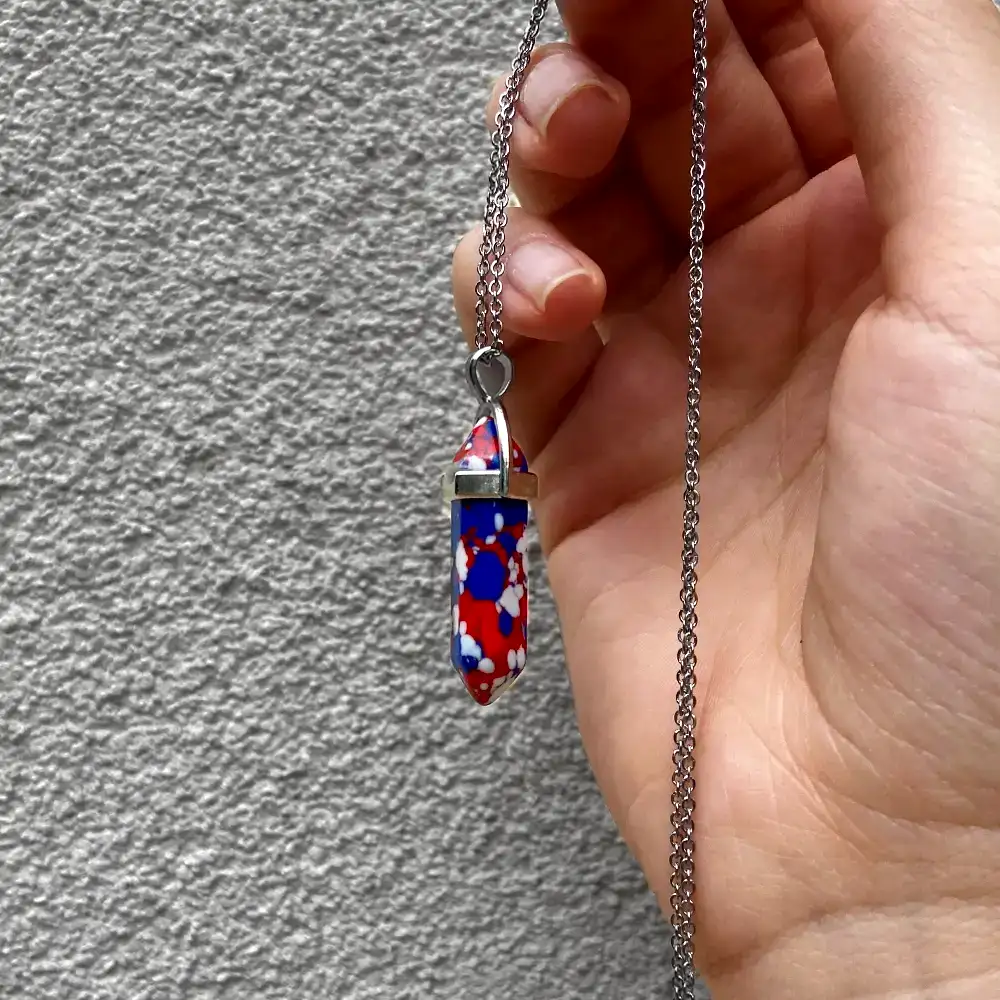 Pandantiv Floare Turcoaz