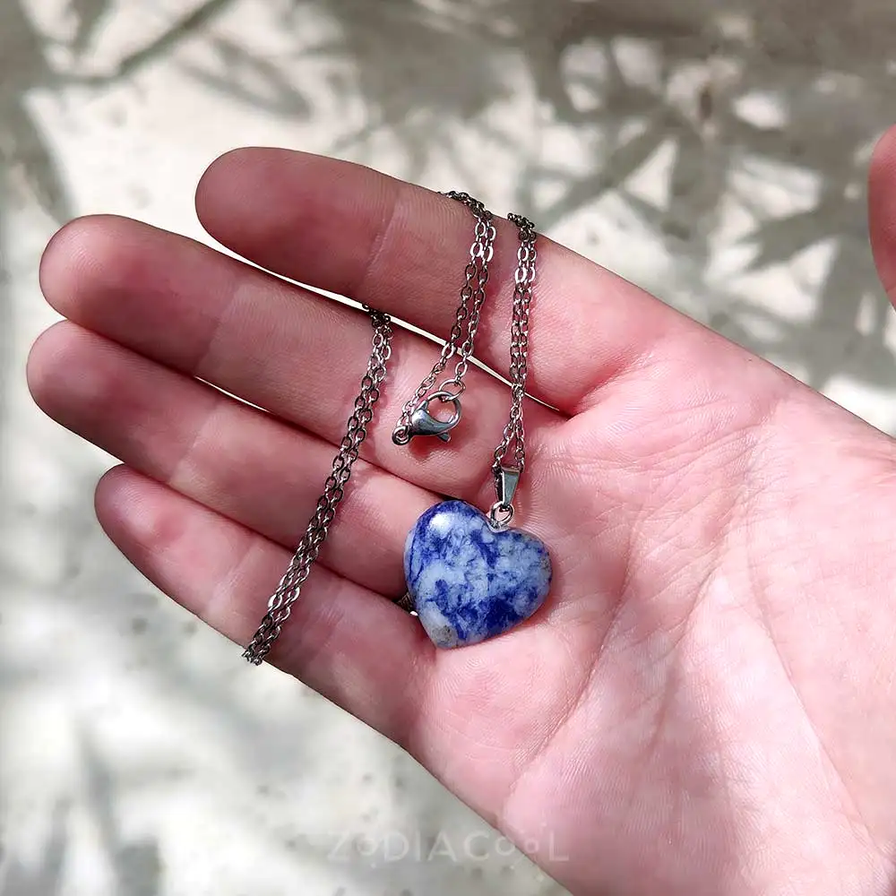 Pandantiv Jasp Heliotrop