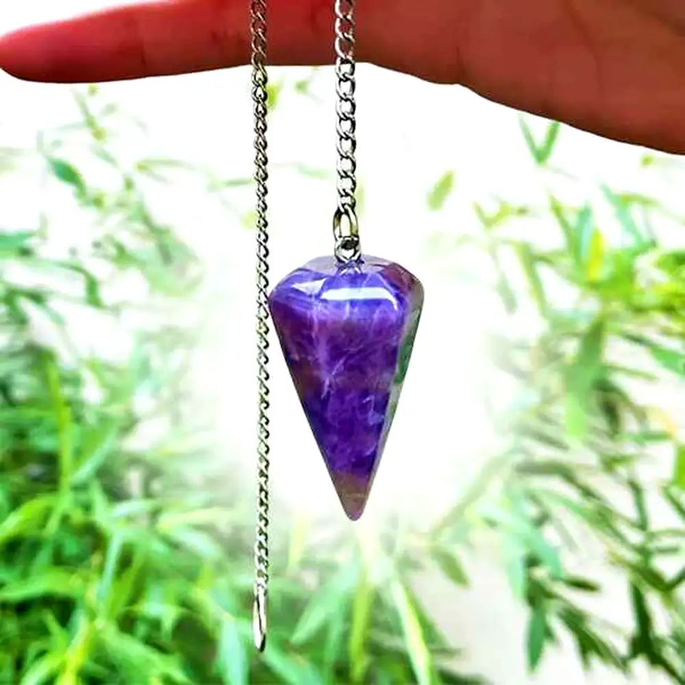 Pendul piatra de ametist