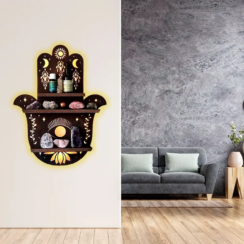 Rafturi perete Mâna Fatimei