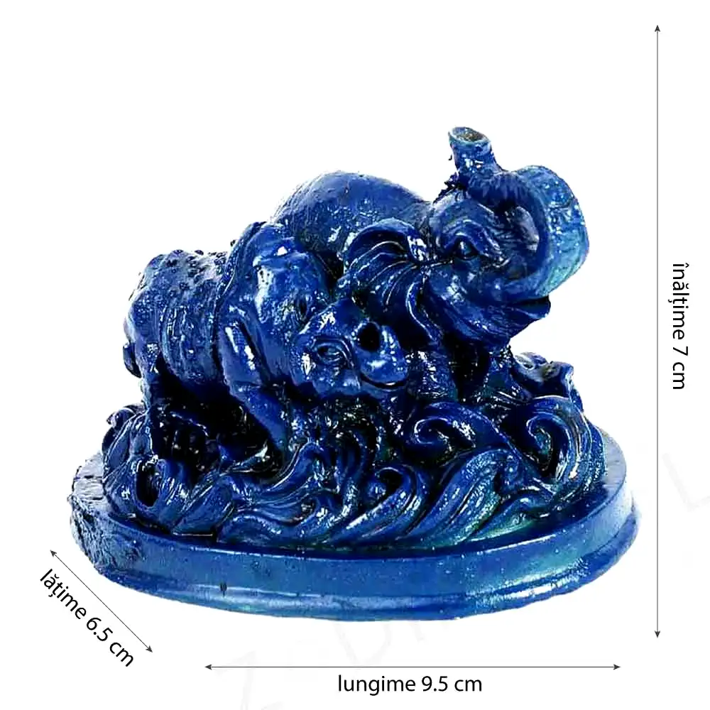Rinocer si elefant albastru