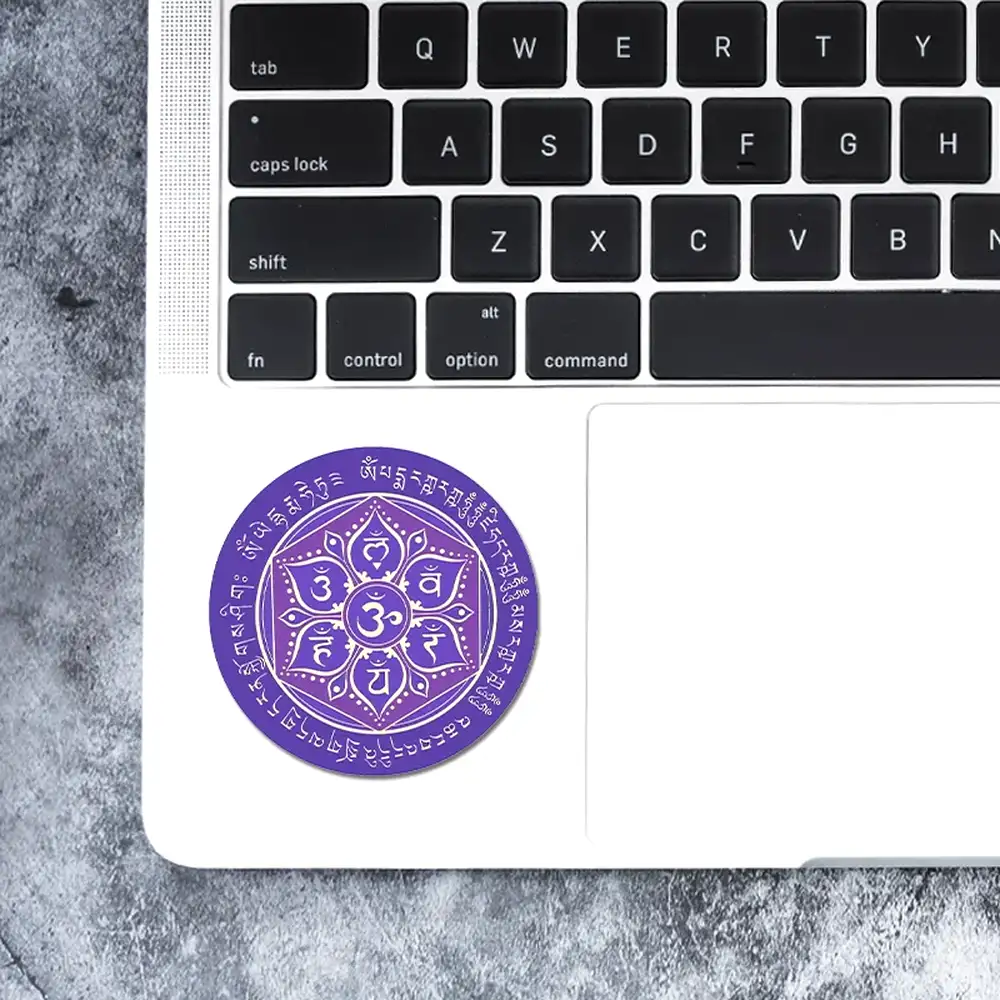 Sticker Forța Vieții și Mandala
