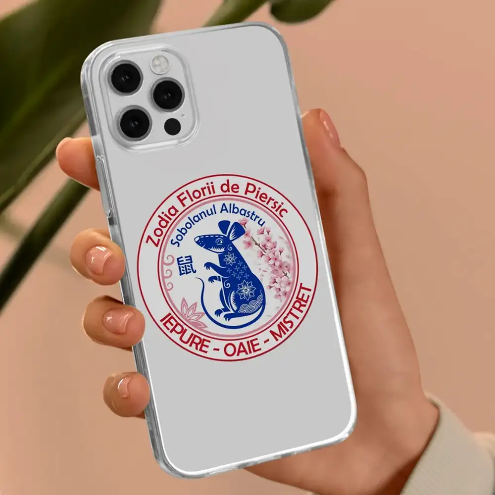 Sticker Șobolan Albastru