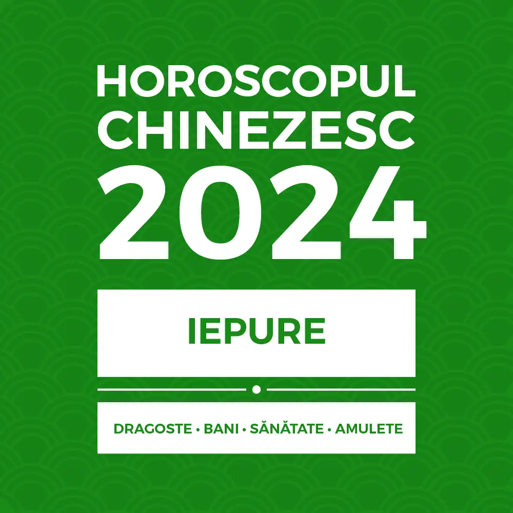 Carte horoscop Iepure 2024, 11 pagini în format A4 pdf Iepure