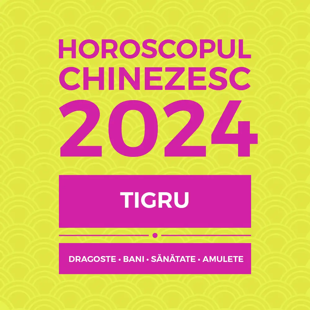 Carte horoscop Tigru 2024, 12 pagini în format pdf  Tigru