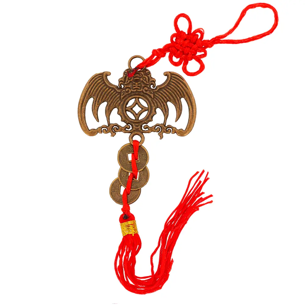 Amuleta liliac pentru atragerea prosperitatii, protectie si ajutor de la oameni puternici in perioade dificile, auriu cu rosu
