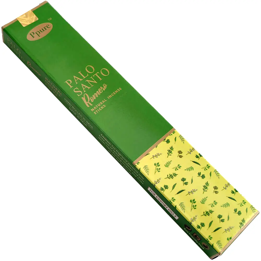 Betisoare parfumate Lemn Rozmarin Nag Champa, premium masala Ppure India Palo Santo Rosmarin pentru purificare, 10 buc
