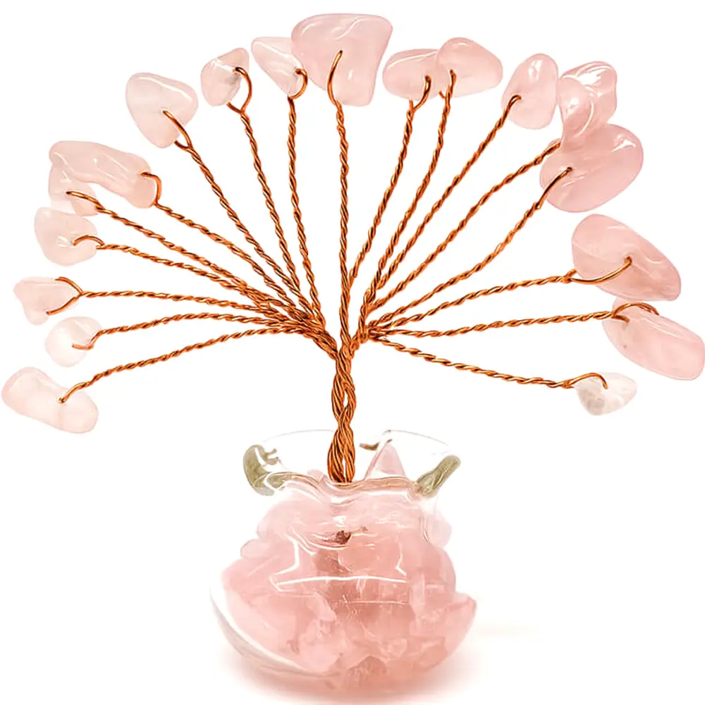 Copacei cristale Cuart Roz