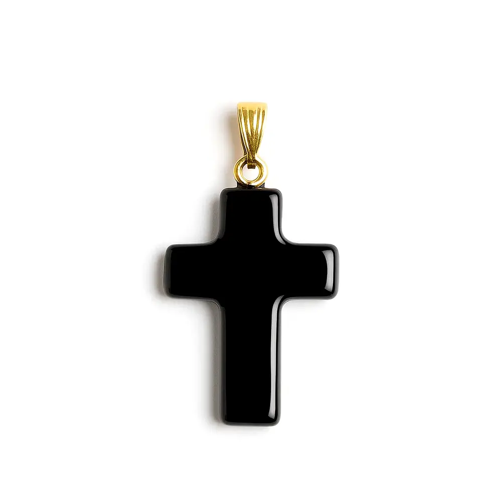 Pandantiv cruciuliță Onix