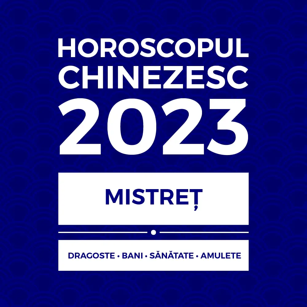 Carte horoscop Mistreț 2023, 14 pagini în format pdf și audio
