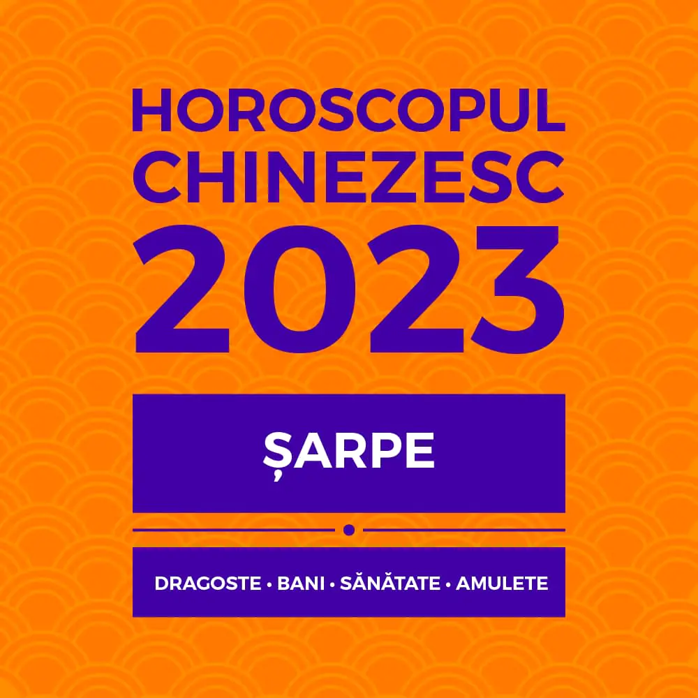 Carte horoscop Șarpe 2023, 15 pagini în format pdf și audio