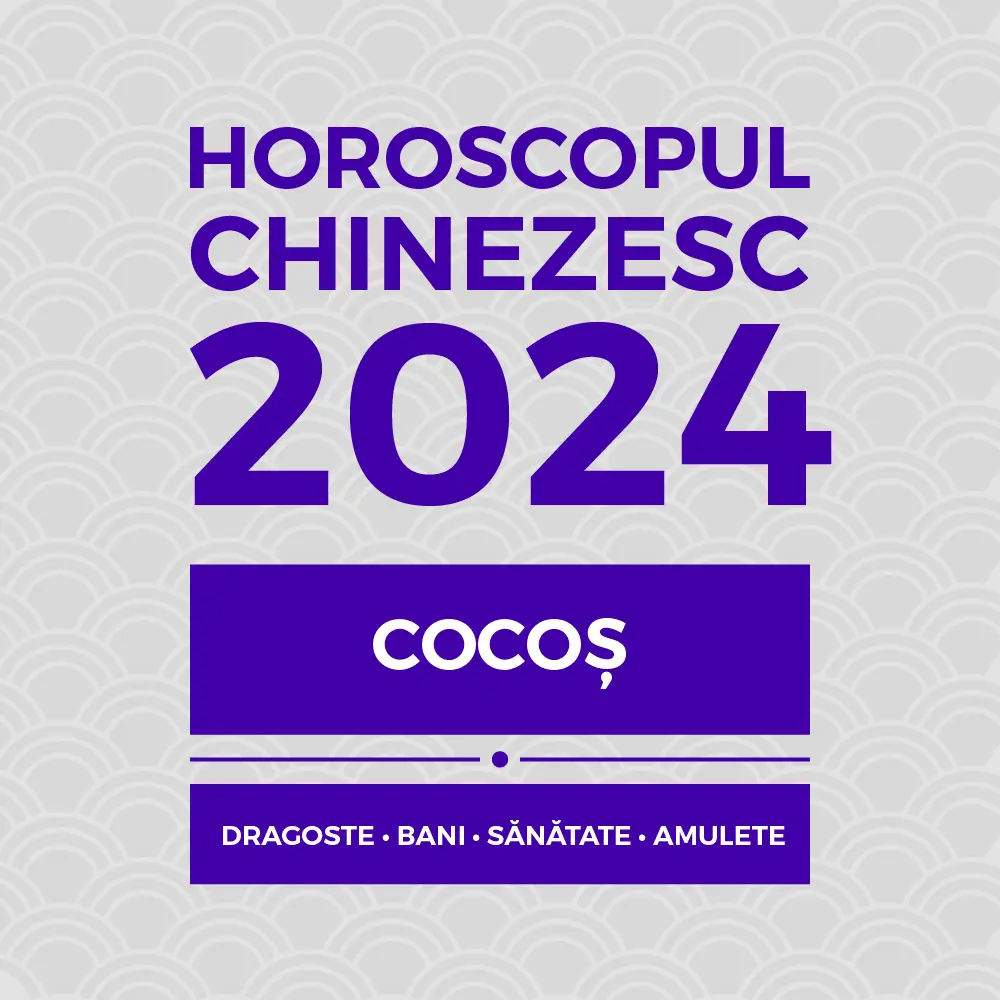 Carte horoscop Cocoș 2024, 11 pagini în format pdf și audio