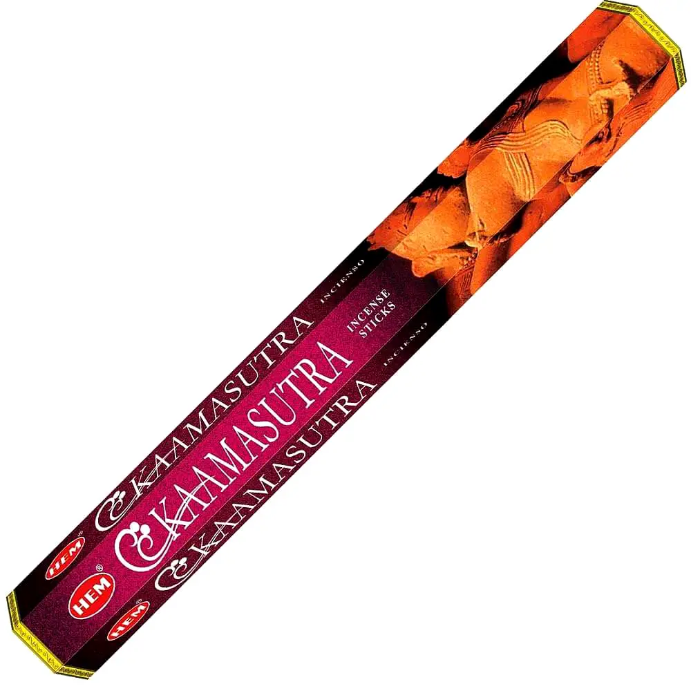 Betisoare parfumate Kamasutra, gama HEM profesionala pentru o atmosfera favorabila momentelor intime, 20 buc