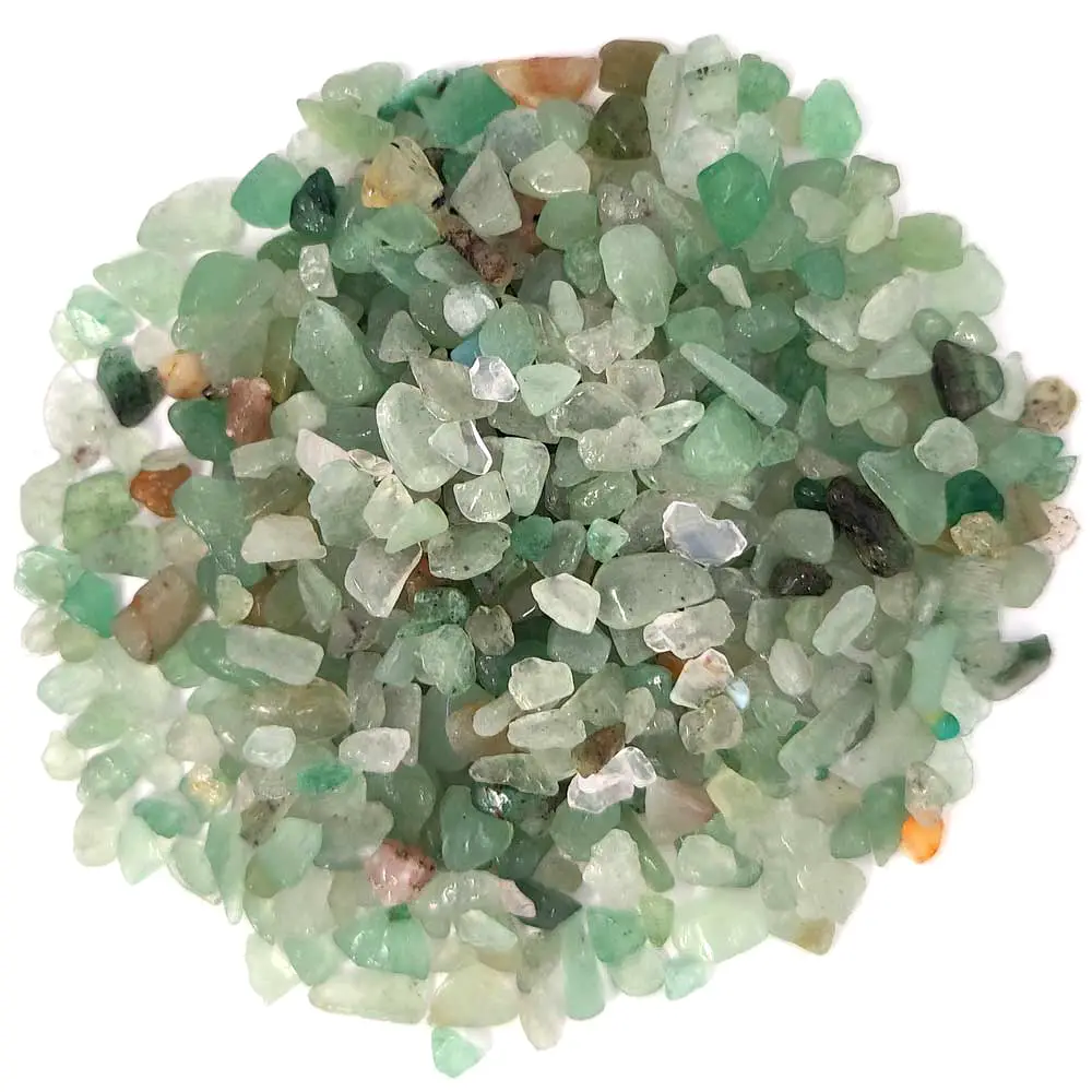 Aventurin spartura decor, pietre semipretioase pentru succes in afaceri, piatra verde 26g