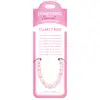 Bratara Cuart Roz pe felicitare personalizata, pietre semipretioase rotunde 6 mm, elastica