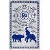 Card rinocer si elefant, amuleta impotriva pierderilor sau rupturilor de relatii, albastru metalic