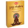 Conuri parfumate Yog Chakra, gama HEM profesional, 10 conuri premium masala suport ardere inclus
