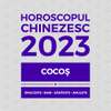 Carte horoscop Cocoș 2023, cu previziuni lunare în dragoste bani sănătate și remedii feng shui, 11 pagini în format pdf și audio