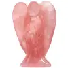 Statueta inger cuart roz, piatra dragostei, 5 cm