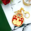 Breloc Lacătele Armoniei, remediu feng shui de impacare, metal calitate