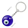 Breloc Ochi turcesc magic norocos, amuletă de protecție a relațiilor și împotriva invidiei, albastru 7.5 cm