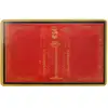 Card Tai Sui flori de piersic, amuletă feng shui 2023 pentru protecție împotriva energiilor negative, plastic roșu 8 cm
