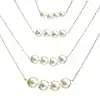 Colier perle multilayer