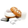 Difuzor aromaterapie LED, 15 cm alb maro