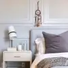 Dream catcher 1 cerc, ornament protectie cosmar, capcana vise diverse culori