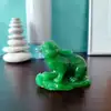 Iepure jad Feng Shui, obiect decor cu proprietati de activate a dragostei, statueta verde