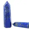 Obelisc cristal Lapis Lazuli, folosit pentru intelepciune si adevar, turn decor, albastru 8 - 12 cm, 60g