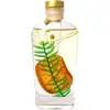 Difuzor bețișoare aromaterapie Portocală, sticlă decorativă flori, citrice 175 ml, portocaliu