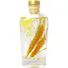 Difuzor betisoare aromaterapie Shangri la, sticla cu flori decor, exotic 175 ml, galben