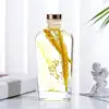Difuzor betisoare aromaterapie Shangri la, sticla cu flori decor, exotic 175 ml, galben