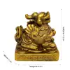 Pi Yao sau Sui Po, obiect feng shui protectie impotriva energiilor negative si a bolilor, statueta auriu