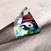 Piramida cristal Yin Yang, simbol al echilibrului 