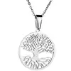 Copacul Vieții pandantiv cu lănțisor argintiu