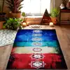Prosop 7 chakra culori si ideograme, pentru saltea de yoga, cu absorbtie ridicata si moale la atingere, 150 cm