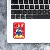 Sticker de protecție Tai Sui, autocolant roșu 5 cm