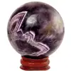 Sfera din ametist piatra iubirii, sfere de cristal 5-6 cm mov