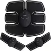 Kit electrostimulator abdomen EMS 6 piese negru